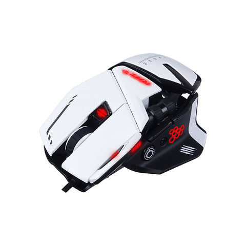 Mouse Mad Catz MR04DCINWH000-0 White Multicolour Monochrome 12000 dpi Mouse Mad Catz MR04DCINWH000-0 White Multicolour Monochrome 12000 dpi
