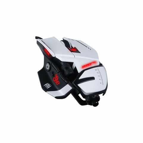 Mouse Mad Catz MR04DCINWH000-0 White Multicolour Monochrome 12000 dpi Mouse Mad Catz MR04DCINWH000-0 White Multicolour Monochrome 12000 dpi