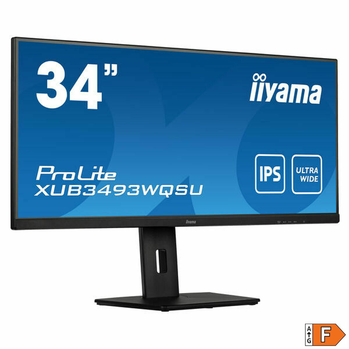 Monitor Iiyama XUB3493WQSU-B5 Black 75 Hz 34" UltraWide Quad HD Monitor Iiyama XUB3493WQSU-B5 Black 75 Hz 34" UltraWide Quad HD