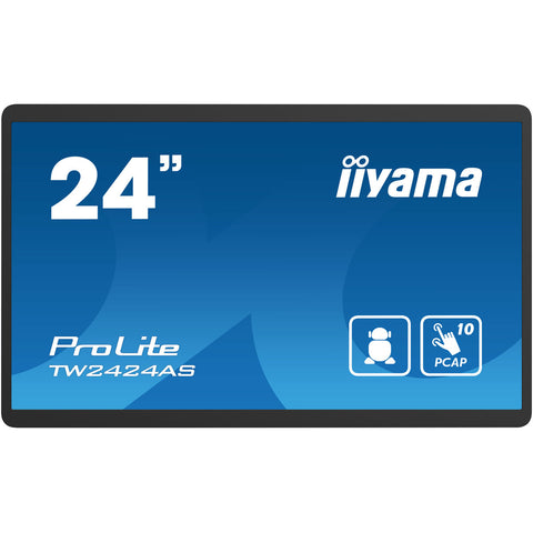 Videowall Monitor Iiyama TW2424AS-B1 24" 4K Ultra HD Videowall Monitor Iiyama TW2424AS-B1 24" 4K Ultra HD