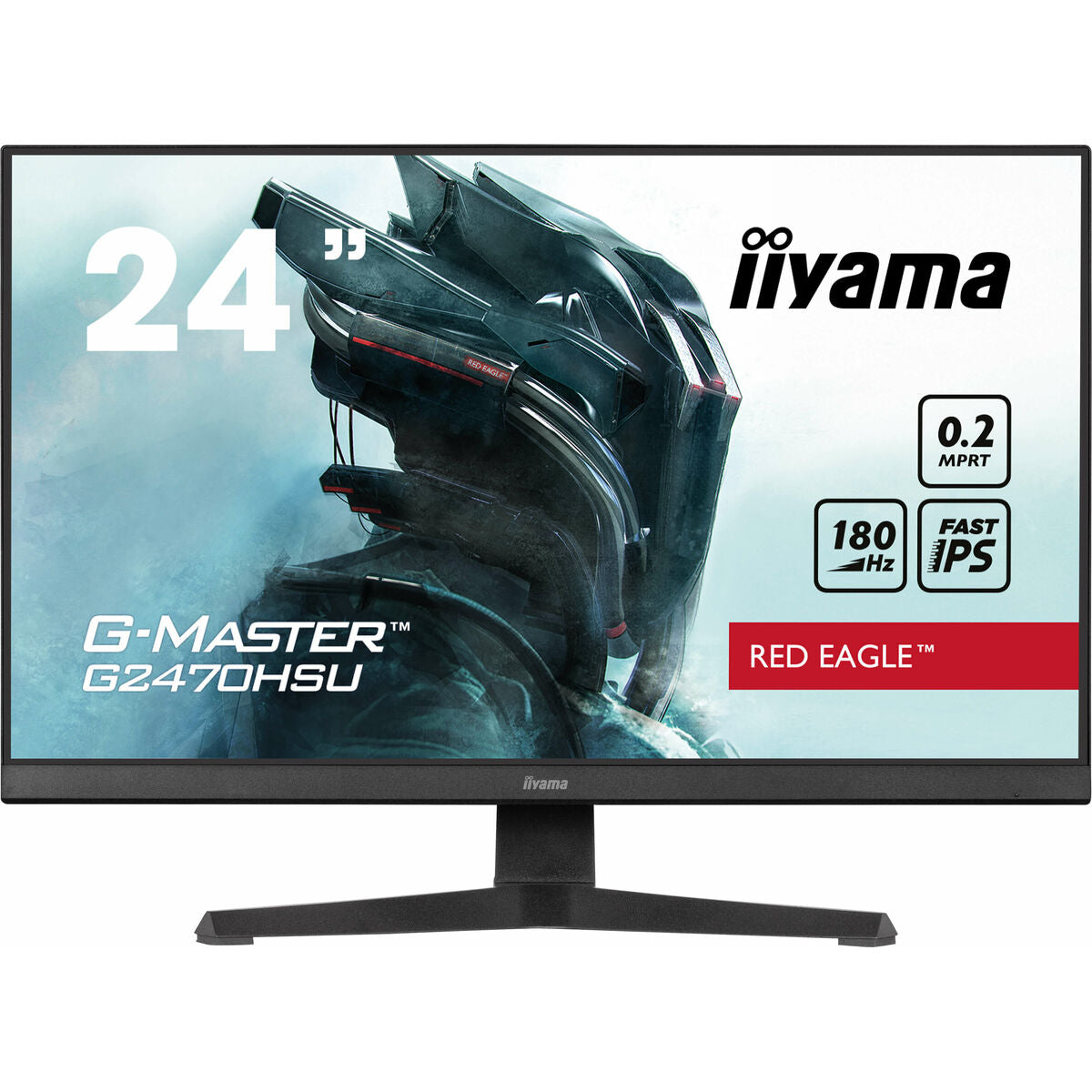 Monitor Iiyama G2470HSU-B6 Full HD 23,8" 180 Hz 60 Hz Monitor Iiyama G2470HSU-B6 Full HD 23,8" 180 Hz 60 Hz