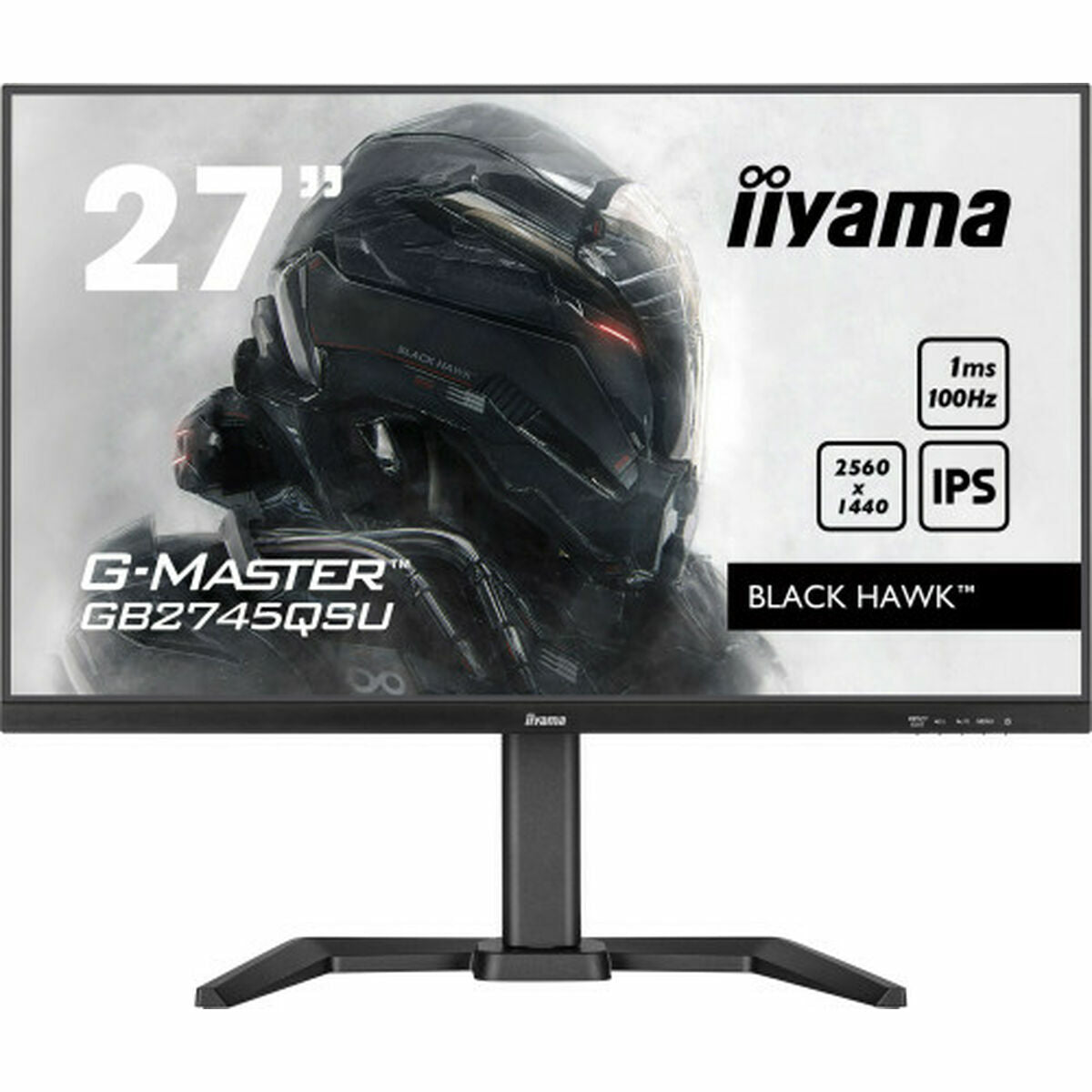 Gaming Monitor Iiyama GB2745QSU-B2 27" Wide Quad HD Gaming Monitor Iiyama GB2745QSU-B2 27" Wide Quad HD