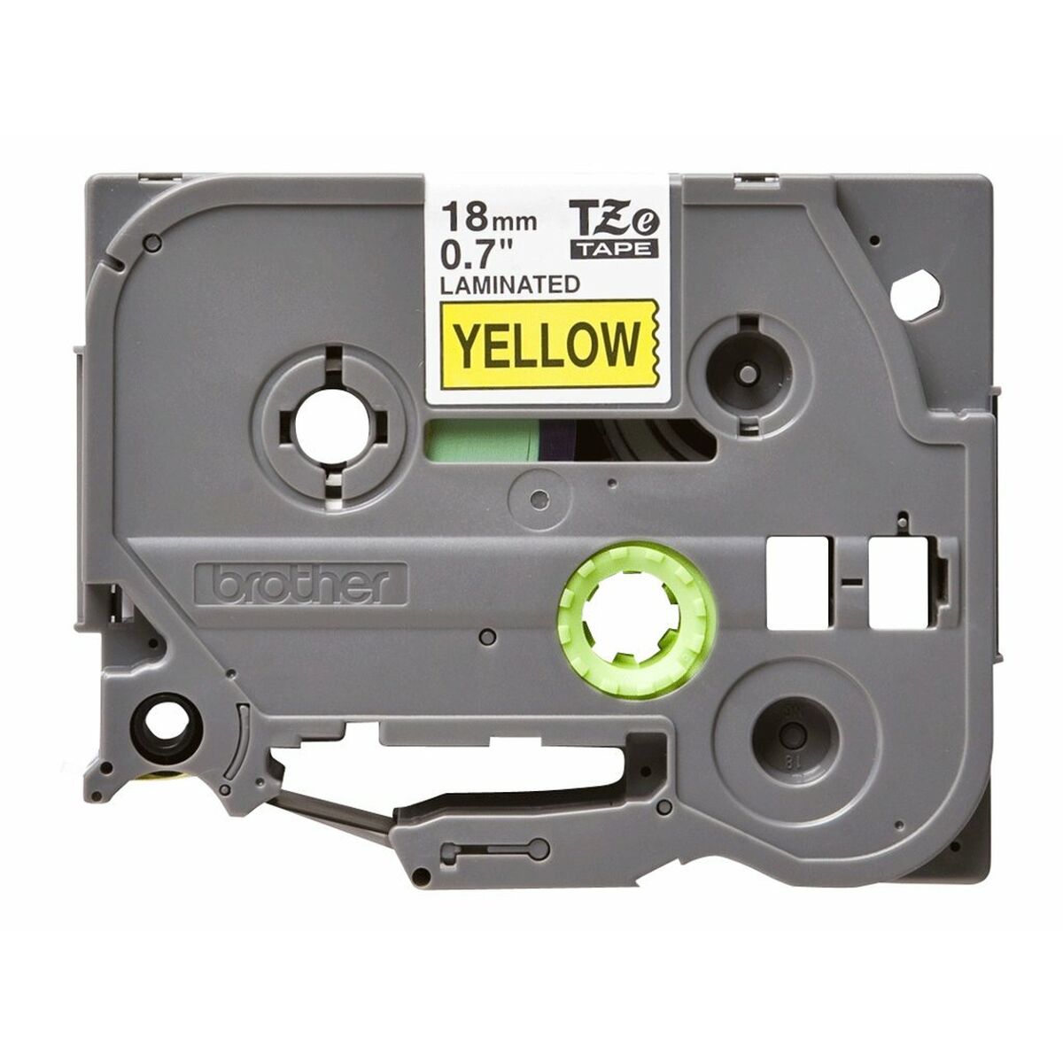 Laminated Tape for Labelling Machines Brother TZE641 Yellow Black Black/Yellow 18mm Laminated Tape for Labelling Machines Brother TZE641 Yellow Black Black/Yellow 18mm