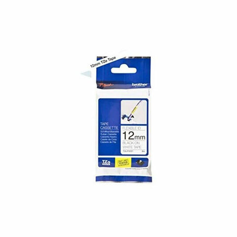 Laminated Tape for Labelling Machines Brother TZEFX231 12 mm x 8 m Black/White Laminated Tape for Labelling Machines Brother TZEFX231 12 mm x 8 m Black/White