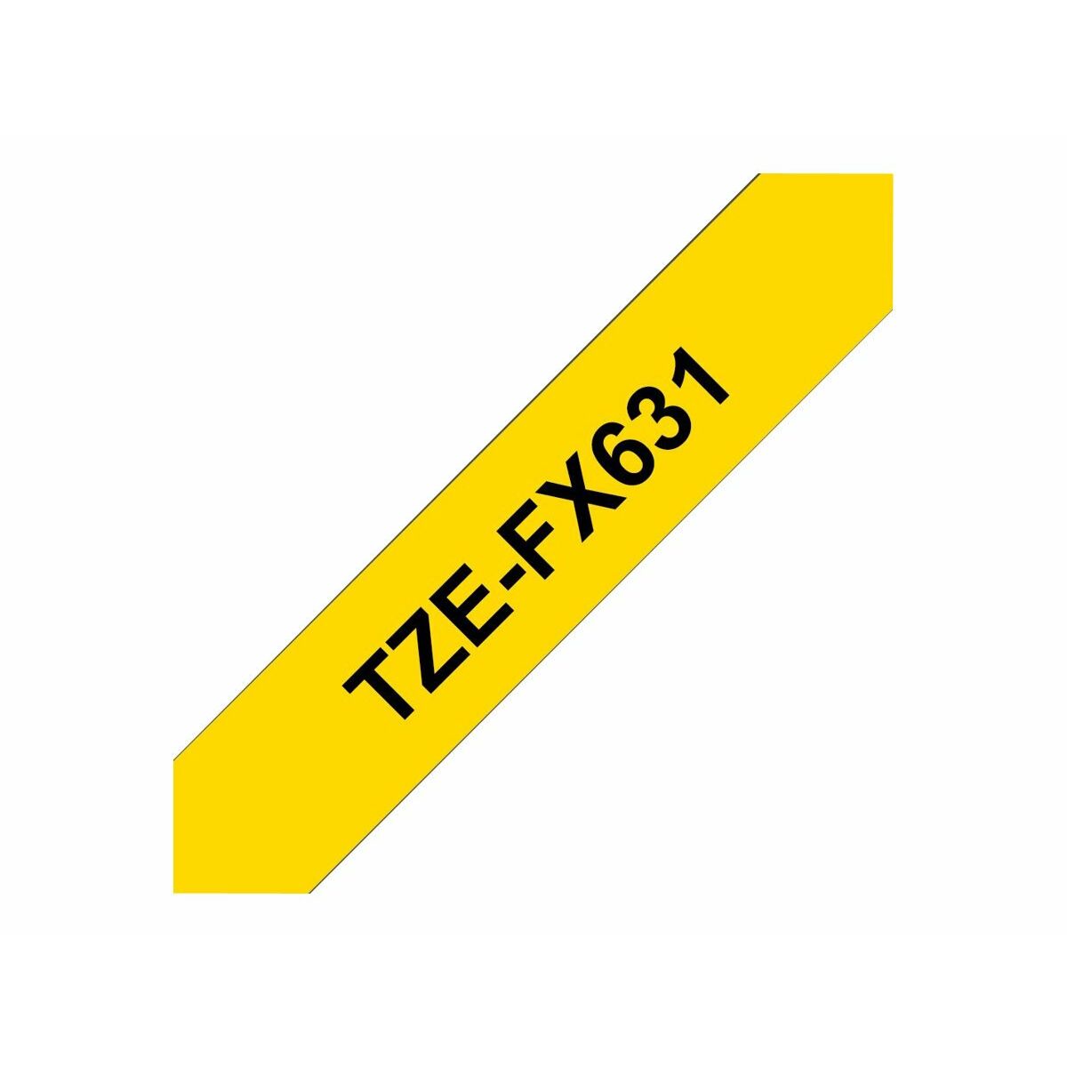 Laminated Tape for Labelling Machines Brother TZEFX631 Yellow 12 mm Laminated Tape for Labelling Machines Brother TZEFX631 Yellow 12 mm