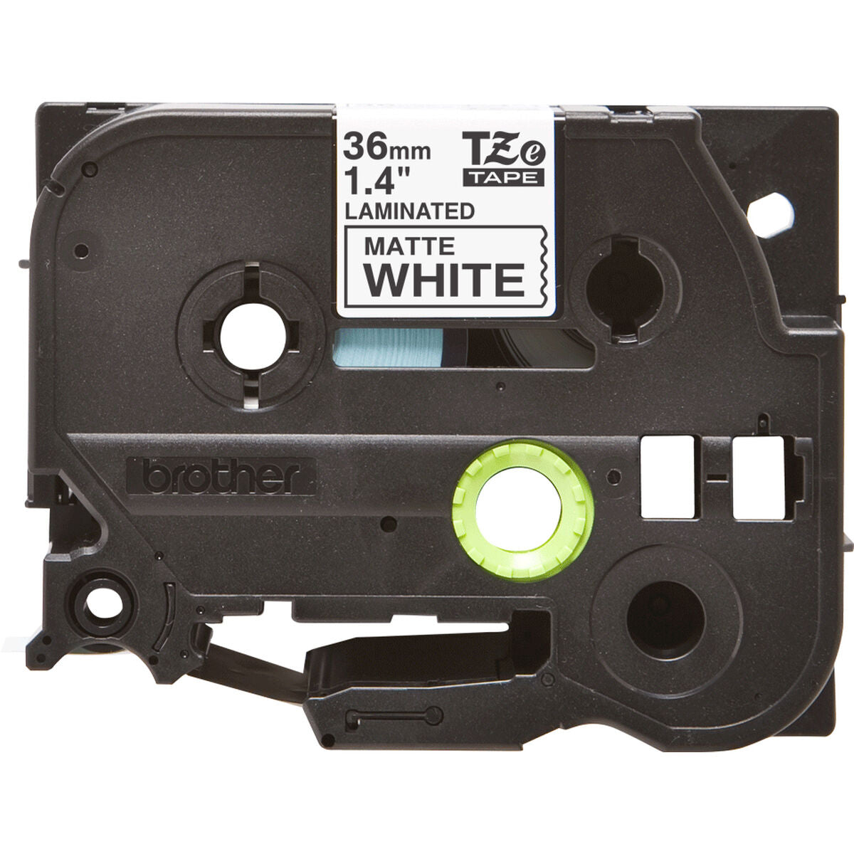 Laminated Tape for Labelling Machines Brother TZEM261 White Black (1 Unit) Laminated Tape for Labelling Machines Brother TZEM261 White Black (1 Unit)