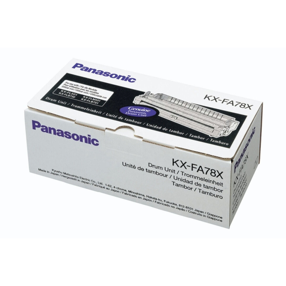 Printer drum Panasonic KXFLM 551/FLB 750 (1 Unit) Printer drum Panasonic KXFLM 551/FLB 750 (1 Unit)
