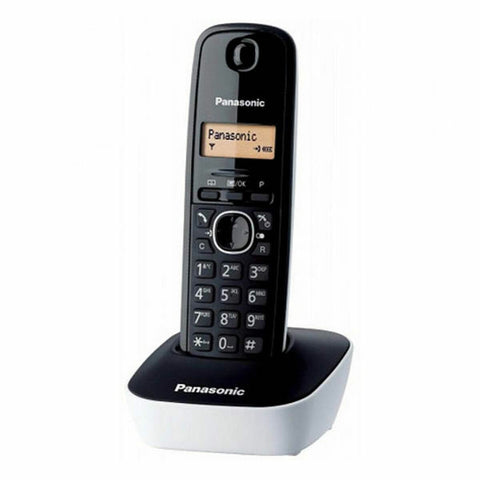 Wireless Phone Panasonic KX-TG1611SPW Amber Black/White Wireless Phone Panasonic KX-TG1611SPW Amber Black/White