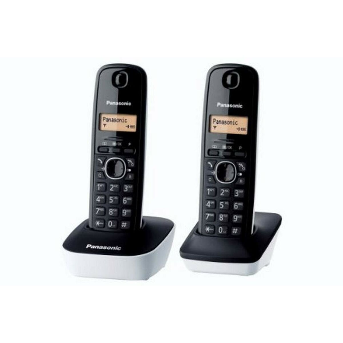 Wireless Phone Panasonic KX-TG1612 Amber Black/White Wireless Phone Panasonic KX-TG1612 Amber Black/White