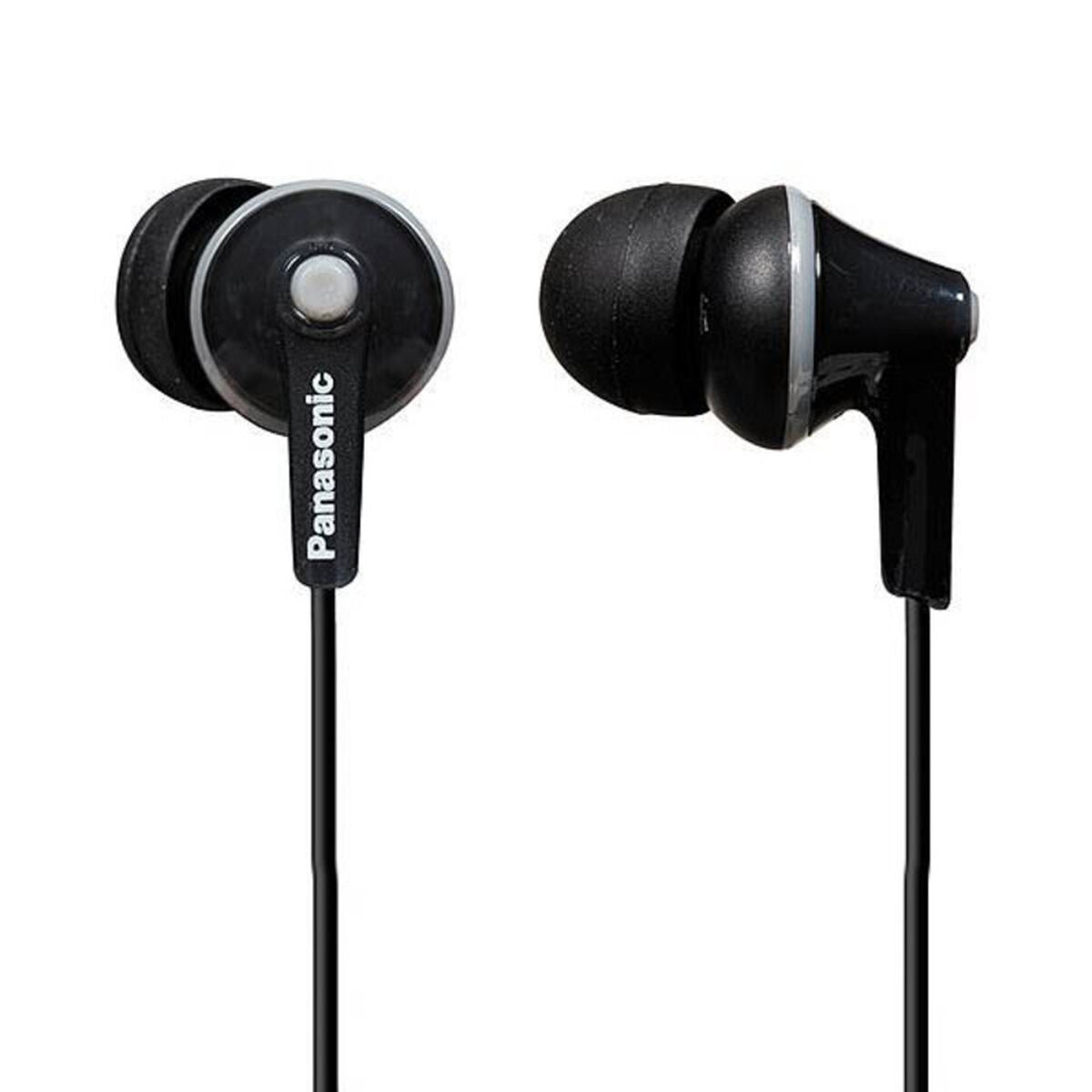 Headphones Panasonic RP-HJE125E-K in-ear Black Headphones Panasonic RP-HJE125E-K in-ear Black