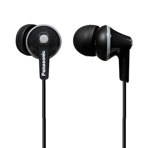 Headphones Panasonic RP-HJE125E-K in-ear Black Headphones Panasonic RP-HJE125E-K in-ear Black
