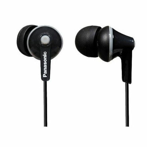 Headphones Panasonic RP-HJE125E-K in-ear Black Headphones Panasonic RP-HJE125E-K in-ear Black