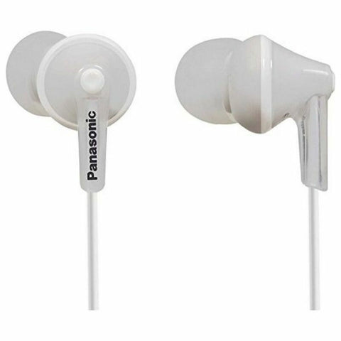 Headphones Panasonic RP-HJE125E-W in-ear White Headphones Panasonic RP-HJE125E-W in-ear White