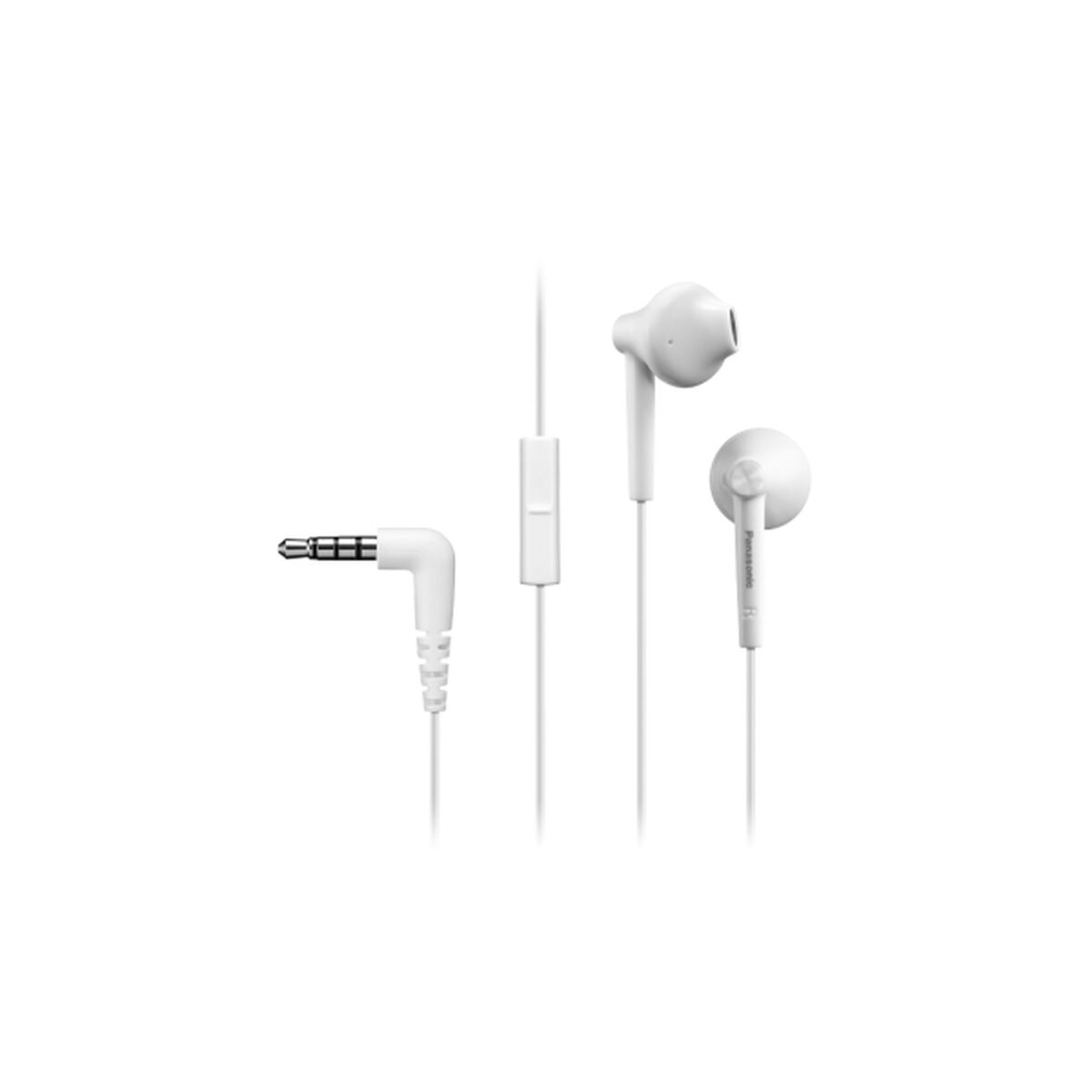 Headphones Panasonic RP-TCM55E-W White (1 Unit) Headphones Panasonic RP-TCM55E-W White (1 Unit)