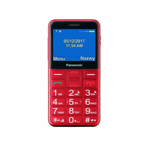 Mobile telephone for older adults Panasonic KX-TU155EXRN 2.4" Mobile telephone for older adults Panasonic KX-TU155EXRN 2.4"