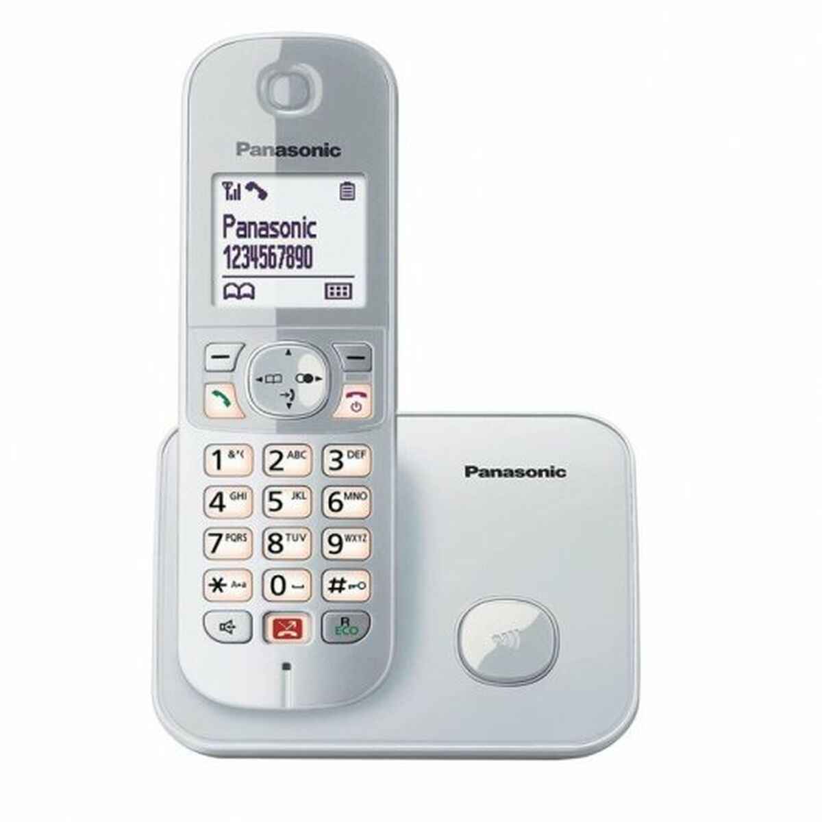 Wireless Phone Panasonic KXTG6851SPS 1,8" LCD Silver Wireless Phone Panasonic KXTG6851SPS 1,8" LCD Silver