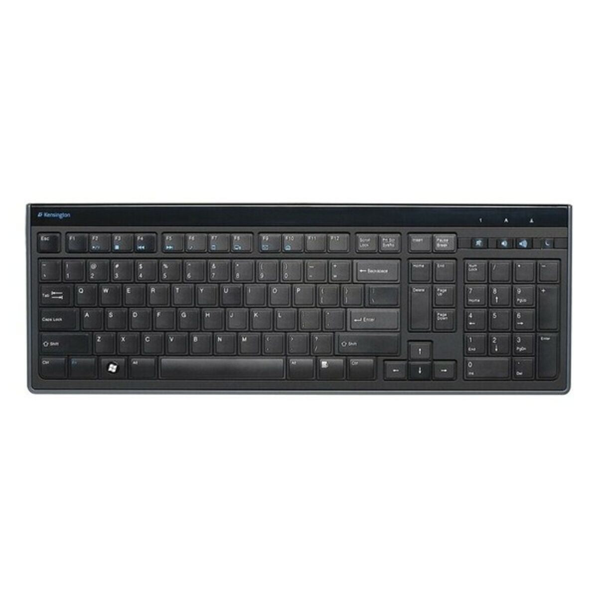 Keyboard Kensington K72357ES Spanish Qwerty Black Keyboard Kensington K72357ES Spanish Qwerty Black