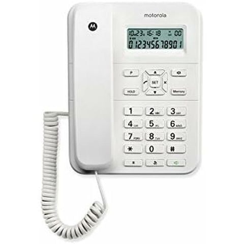 Landline Telephone Motorola White Landline Telephone Motorola White