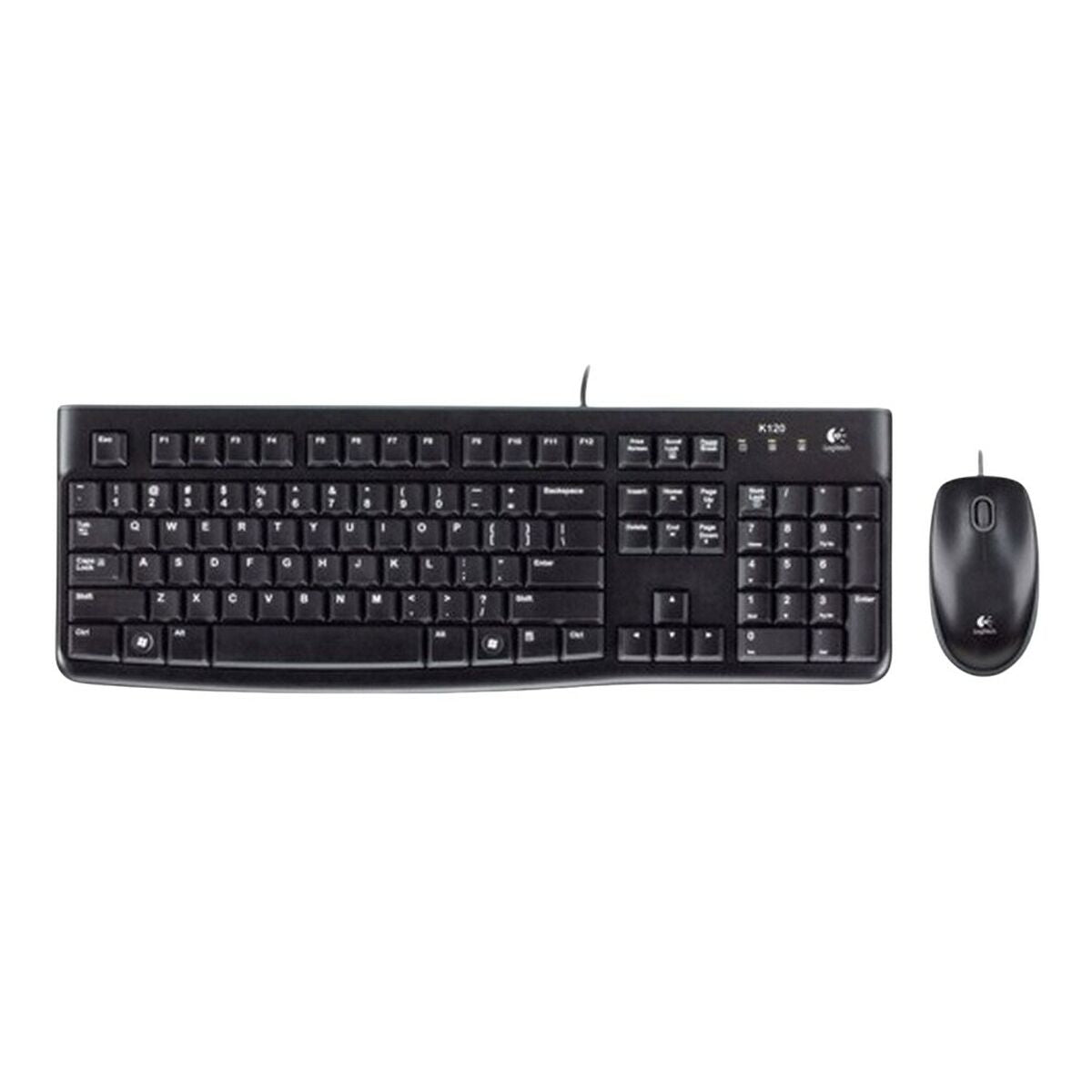 Keyboard and Mouse Logitech 920-002540 Black German QWERTZ Keyboard and Mouse Logitech 920-002540 Black German QWERTZ