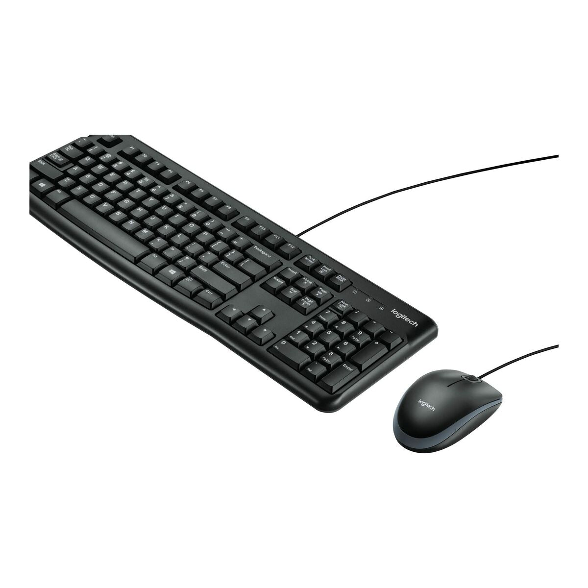 Keyboard Logitech 2227530 Black Spanish Qwerty QWERTY Keyboard Logitech 2227530 Black Spanish Qwerty QWERTY