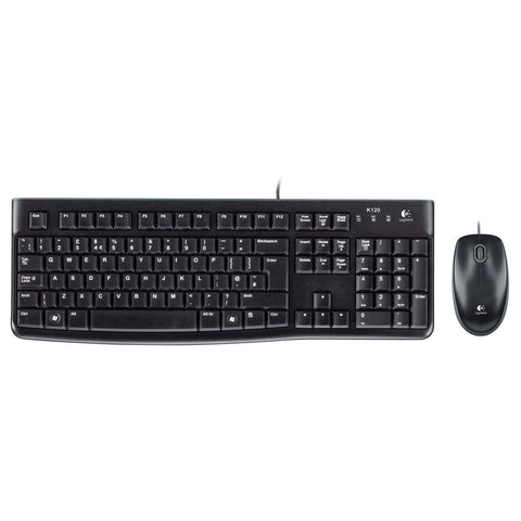 Keyboard Logitech LGT-MK120-US Black Dutch QWERTY Keyboard Logitech LGT-MK120-US Black Dutch QWERTY