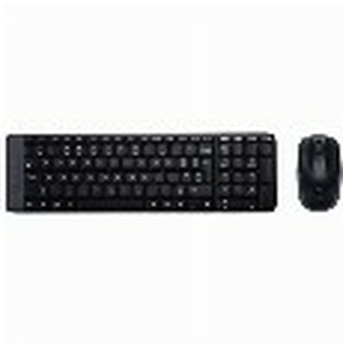 Keyboard and Mouse Logitech 920-003168 Black QWERTY Keyboard and Mouse Logitech 920-003168 Black QWERTY