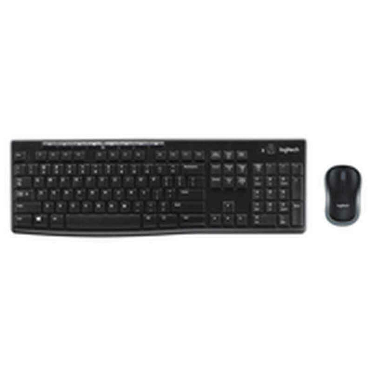Mouse & Keyboard Logitech LGT-MK270-US Black QWERTY Qwerty US Mouse & Keyboard Logitech LGT-MK270-US Black QWERTY Qwerty US