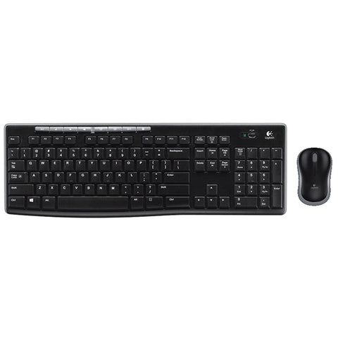 Keyboard Logitech Wireless Combo MK270 Black Spanish Qwerty Keyboard Logitech Wireless Combo MK270 Black Spanish Qwerty