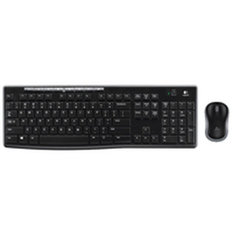 Keyboard Logitech Wireless Combo MK270 Black Spanish Qwerty Keyboard Logitech Wireless Combo MK270 Black Spanish Qwerty
