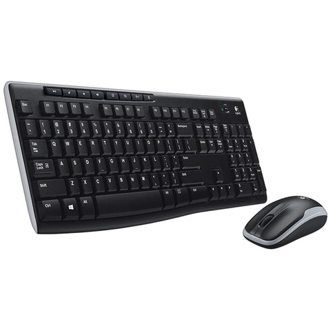 Keyboard Logitech Wireless Combo MK270 Black Spanish Qwerty Keyboard Logitech Wireless Combo MK270 Black Spanish Qwerty