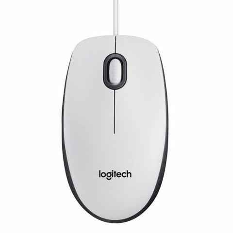 Optical mouse Logitech 910-003360 800 dpi White Monochrome (1 Unit) Optical mouse Logitech 910-003360 800 dpi White Monochrome (1 Unit)