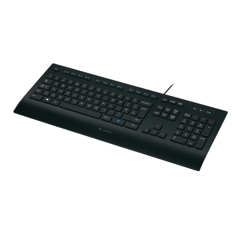 Keyboard Logitech 920-005217 Black QWERTY Qwerty US Keyboard Logitech 920-005217 Black QWERTY Qwerty US