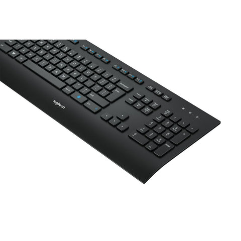 Keyboard Logitech 920-005217 Black QWERTY Qwerty US Keyboard Logitech 920-005217 Black QWERTY Qwerty US