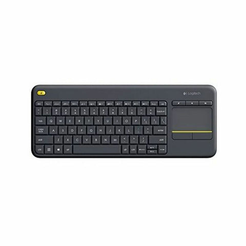 Keyboard with Touchpad Logitech K400 Plus Black Keyboard with Touchpad Logitech K400 Plus Black
