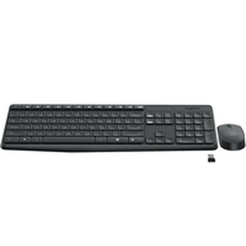 Keyboard and Wireless Mouse Logitech 920-007917 Grey Keyboard and Wireless Mouse Logitech 920-007917 Grey