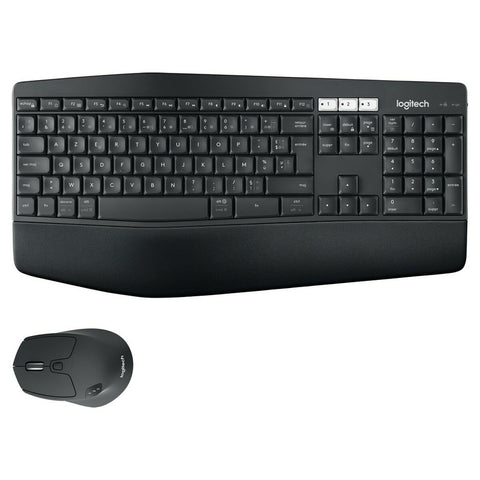 Keyboard and Mouse Logitech PERFORMANCE MK850 Black AZERTY Keyboard and Mouse Logitech PERFORMANCE MK850 Black AZERTY