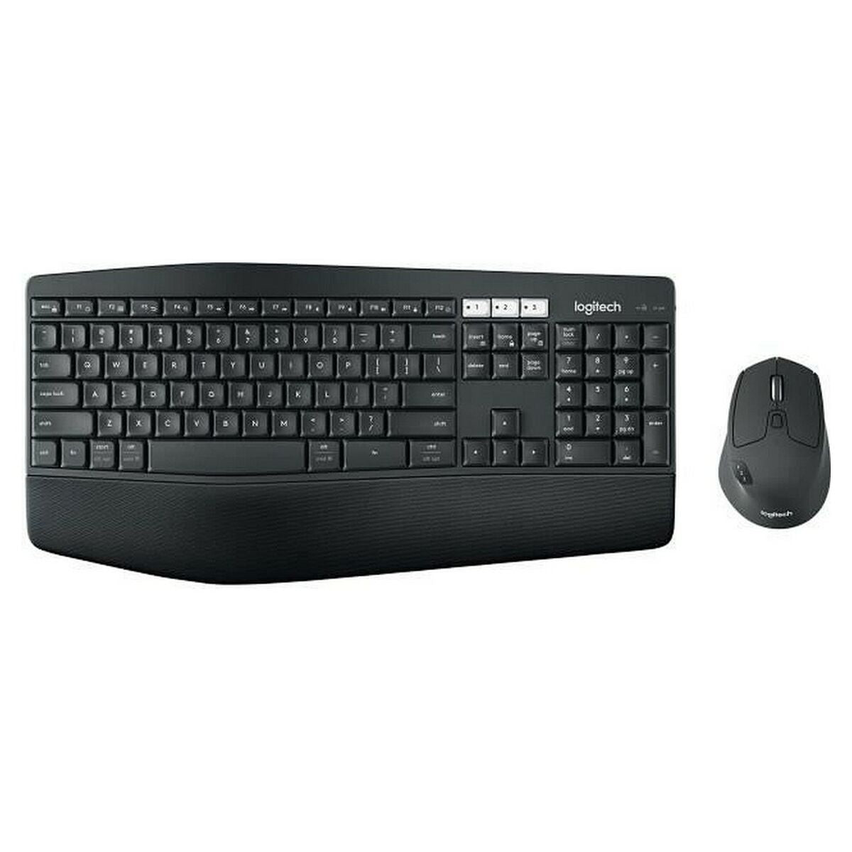 Keyboard and Mouse Logitech PERFORMANCE MK850 Black AZERTY Keyboard and Mouse Logitech PERFORMANCE MK850 Black AZERTY