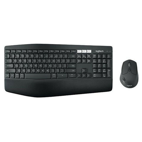 Keyboard and Mouse Logitech PERFORMANCE MK850 Black AZERTY Keyboard and Mouse Logitech PERFORMANCE MK850 Black AZERTY
