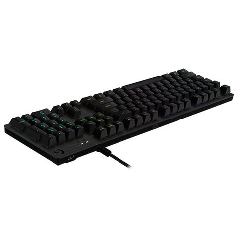 Keyboard Logitech Lightsync G512 Gaming Black Lighting RGB AZERTY Keyboard Logitech Lightsync G512 Gaming Black Lighting RGB AZERTY