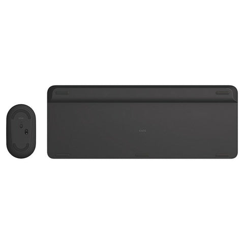 Keyboard and Mouse Logitech 920-009190 Black Grey French AZERTY Keyboard and Mouse Logitech 920-009190 Black Grey French AZERTY