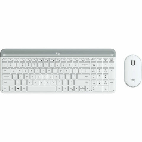 Keyboard and Mouse Logitech 920-009199 White Spanish Spanish Qwerty Keyboard and Mouse Logitech 920-009199 White Spanish Spanish Qwerty