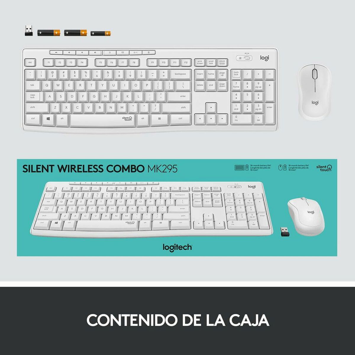 Keyboard and Mouse Logitech MK295 Keyboard and Mouse Logitech MK295