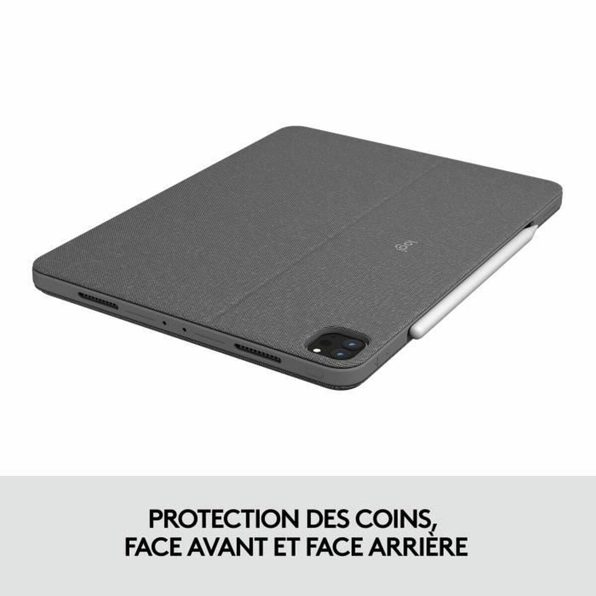 Keyboard Logitech 920-010210 AZERTY Grey French Keyboard Logitech 920-010210 AZERTY Grey French