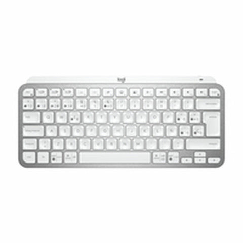 Keyboard Logitech 920-010491 Spanish Grey Silver Spanish Qwerty QWERTY Keyboard Logitech 920-010491 Spanish Grey Silver Spanish Qwerty QWERTY