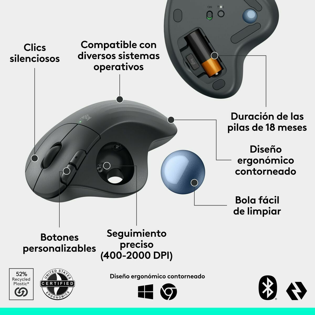 Mouse Logitech 910-007029 Mouse Logitech 910-007029