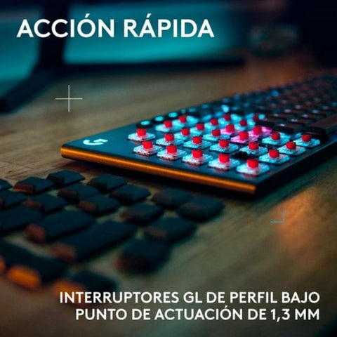 Keyboard and Mouse Logitech 920-012677 Black Spanish Qwerty QWERTY Keyboard and Mouse Logitech 920-012677 Black Spanish Qwerty QWERTY