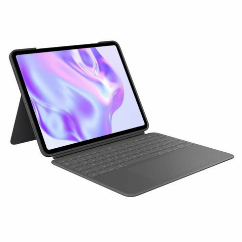 Tablet cover Logitech iPad Pro Black Grey Graphite AZERTY QWERTY Qwerty US Tablet cover Logitech iPad Pro Black Grey Graphite AZERTY QWERTY Qwerty US