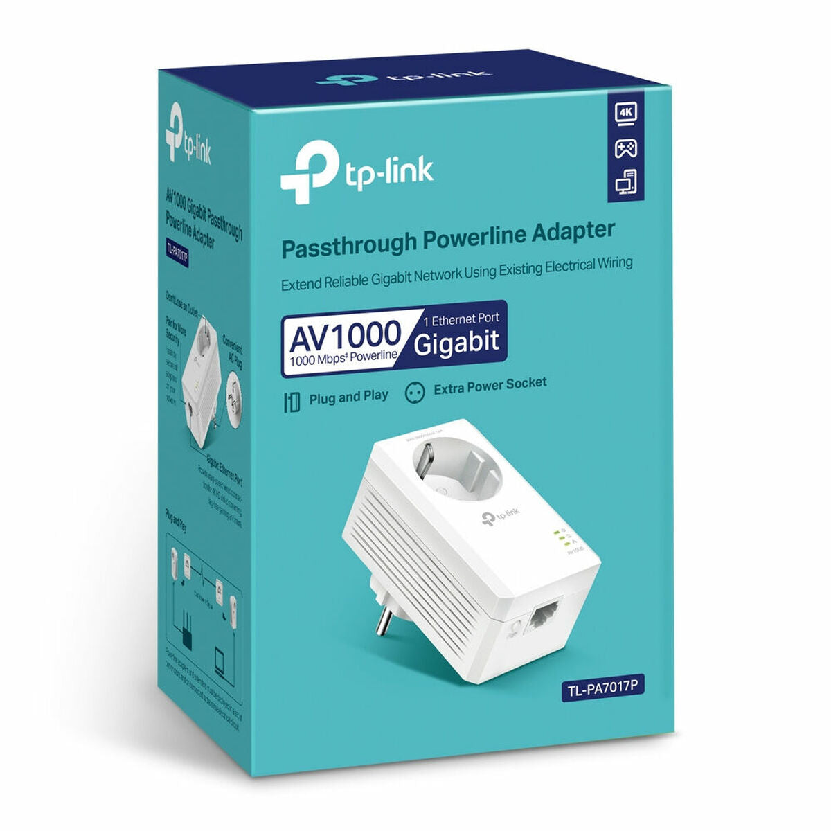 Power Line TP-Link TL-PA7017P Power Line TP-Link TL-PA7017P