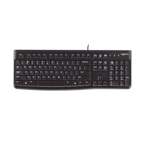 Keyboard Logitech 920-002488 Black Spanish Qwerty AZERTY Keyboard Logitech 920-002488 Black Spanish Qwerty AZERTY