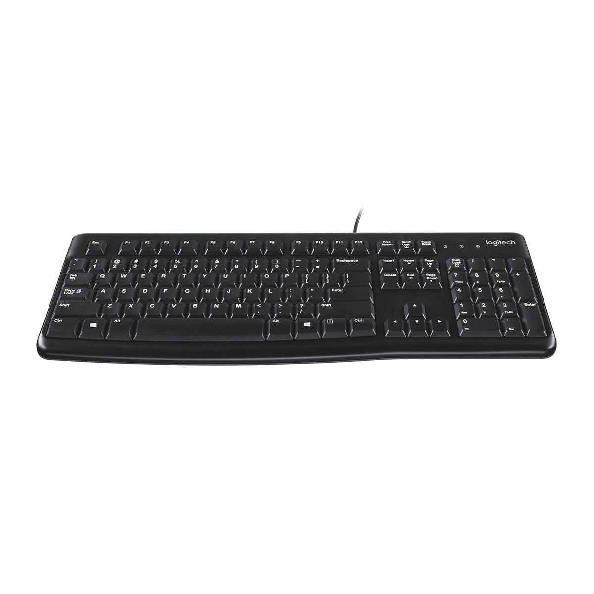 Keyboard Logitech K120 Black Spanish Qwerty Qwerty UK Keyboard Logitech K120 Black Spanish Qwerty Qwerty UK